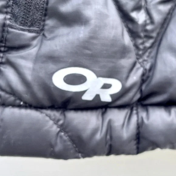 Outdoor Research Black Hooded Down Vest- SP - Picture 4 of 10